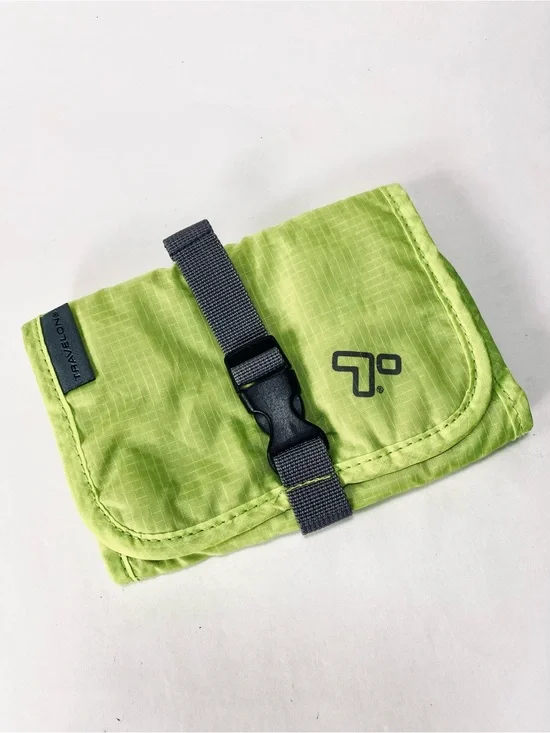 Travelon Neon Lime Travel Organizer with Gray Accent Tech Accessory Organizer