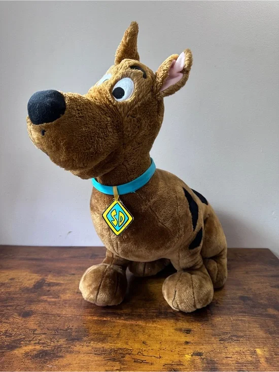 Vintage 1998 Cartoon Network Talking Scooby Doo Plush Stuffed Animal Toy 15
