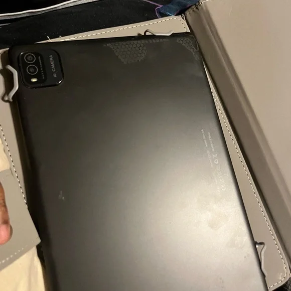 Black Tablet with Case