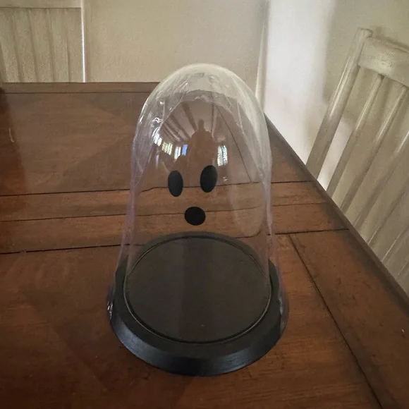 Target Clear Ghost Dome container with Black Base