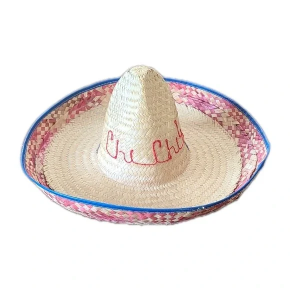 Authentic Chi Chi's Mexican Restaurant Sombrero Birthday Celebration Hat Vintage