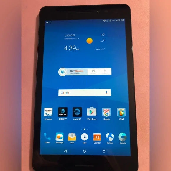 AT&T 8in Android Tablet