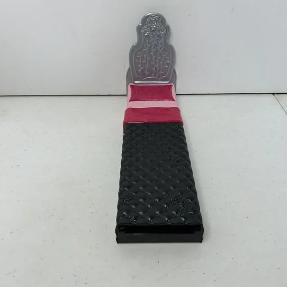 Barbie Doll Pink Gray Black Briar Beauty Thronecoming Bed Furniture Missing‎ Leg