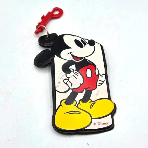 Disney Mickey Mouse Luggage Travel Tag Suitcase Tag‎