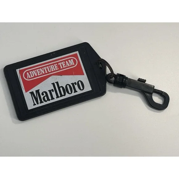 Vtg. Promotional‎ Marlboro Adventure Team Luggage Tag