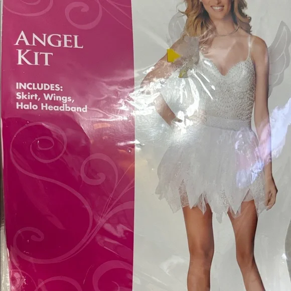 Women's White Angel Costume -