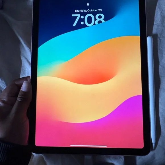 Black Tablet with Stylus