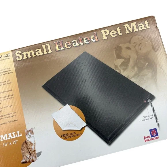 Farm‎ Innovators Heated Mat Small 13x19 Durable Utility cold weather dog cat NIB