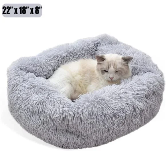 Cat Bed for Indoor Cats,Dog Beds for Small Dogs, Dinosam Small Dog Bed, Soft