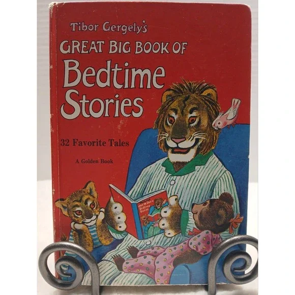 1967 Golden Book Tibor Gergely's Great Big Book of Bedtime Stories-Peggy Parish