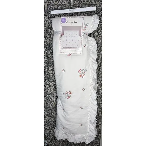 Gunne Sax by Jessica McClintock Floral Ruffle Quilt Set Full/Queen Vintage Look