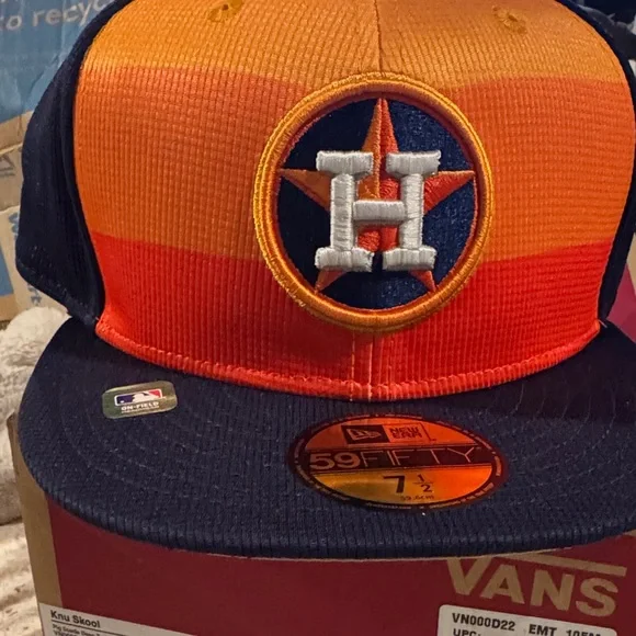 Vans Bold Orange and Navy Party Hat