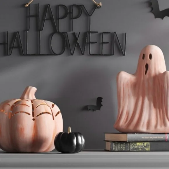 Terracotta ghost , target ghost , Hyde & EEK ghost , Target terracotta ghost NWT