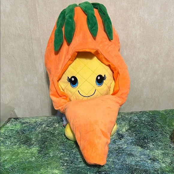 Cute Carrot Costume Plush hat