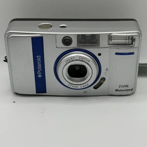 Polaroid 232SL Point & Shoot 35mm Motorized Auto Flash‎ Film Camera Parts Only