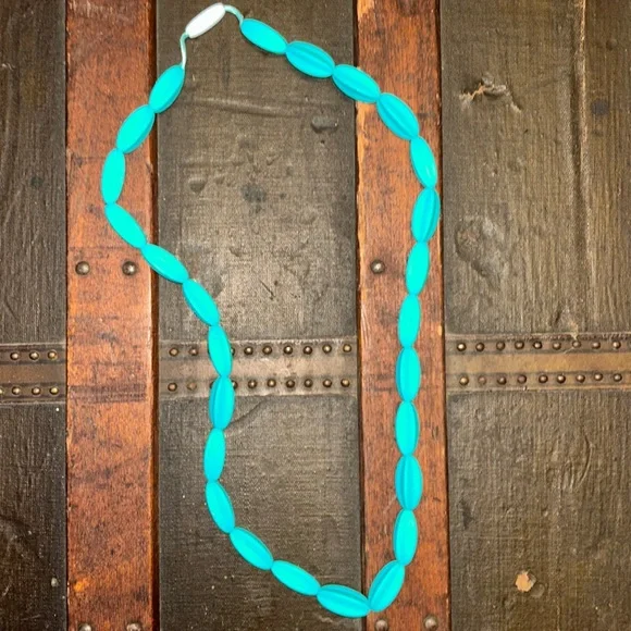 Teething necklace for mom and baby!