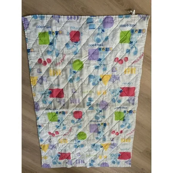 Vintage Blues Clues Comforter Twin Blanket 2000 Y2K Kids Bedding‎ By Dan River
