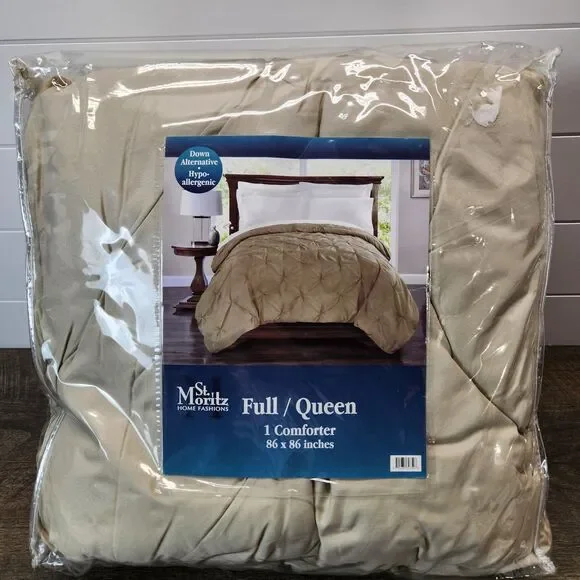 St. Moritz Home Fashions Full/Queen Comforter 86x86 NEW
