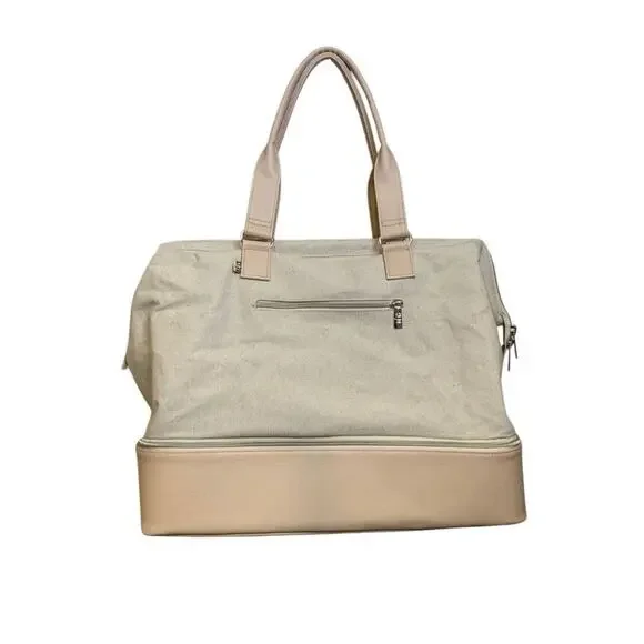 BEIS The Convertible Weekender in Beige