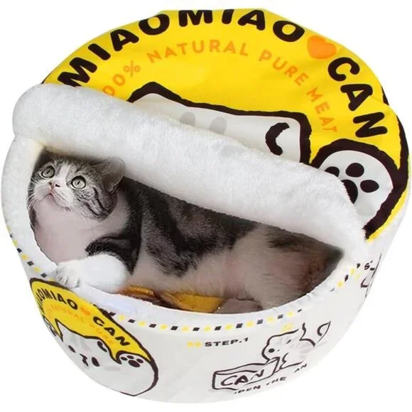 Ramen Noodle Dog Bed Cat Bed Small Medium Large Pets Warm Soft Washable Nest