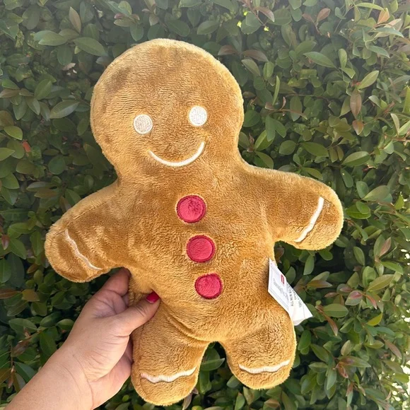 Target gingerbread man doll plush Christmas holiday toy
