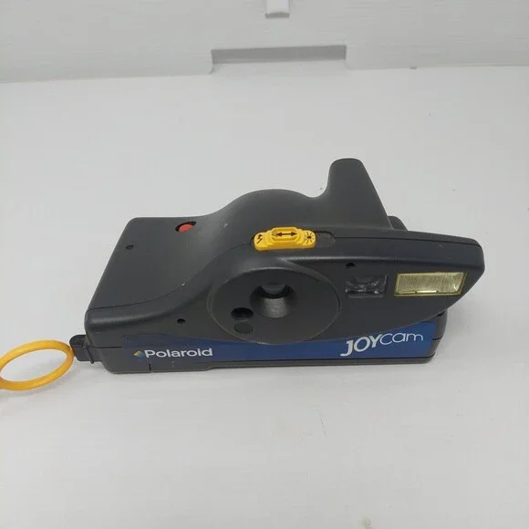 Polaroid Joycam Black Instant Camera Vintage Polaroid 500 Film Photography