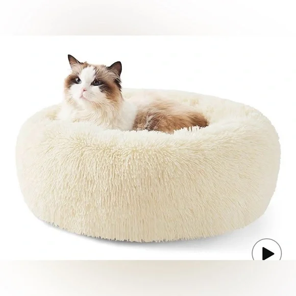 BRAND NEW Bedsure Calming Beds for Indoor Cats or Dogs ,Washable, 20 inches