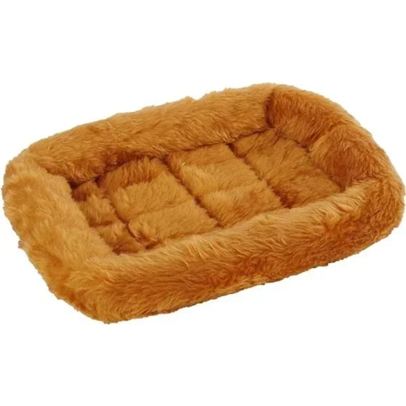 18L-Inch Cinnamon Dog Bed or Cat Bed & Fits an 18-Inch Dog Crate