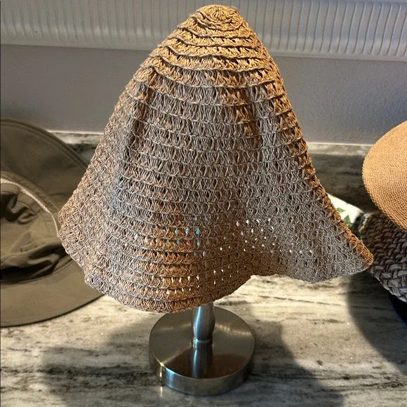 Old Navy Tan Woven Party/Bucket/Sun Hat