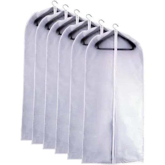 New Garment Bags for Hanging Clothes 24''X48'' Suit Bags for Closet Storage
