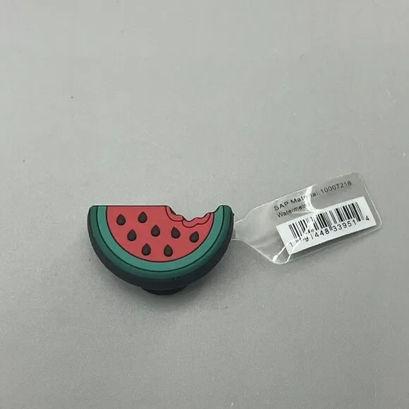 Crocs Jibbitz Fruit Shoe Charms | Jibbitz for Crocs, Watermelon Small Bite Slice