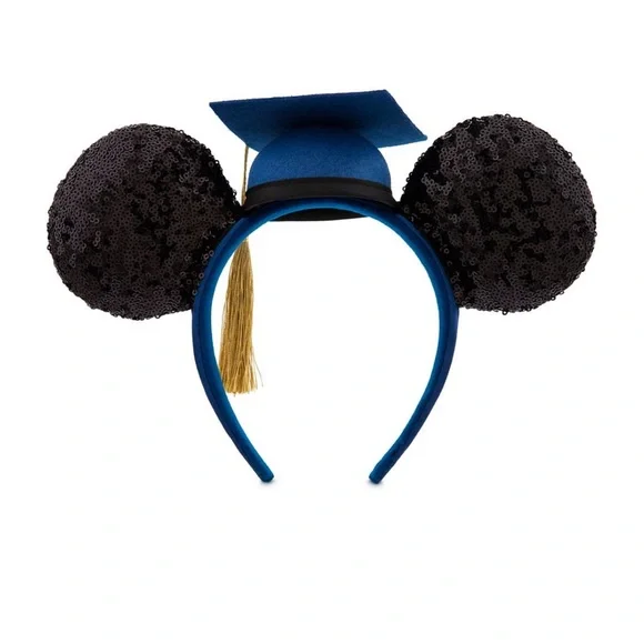 Disney Parks Mickey Mouse Graduation Cap Ear Headband Class of 2022