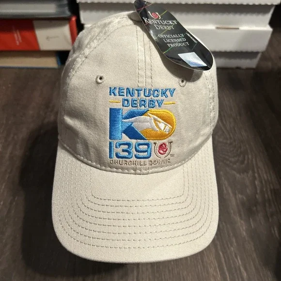 Kentucky Derby 139 Churchill Downs 2013 Horse Racing OSFM Hat Cap NEW The Game