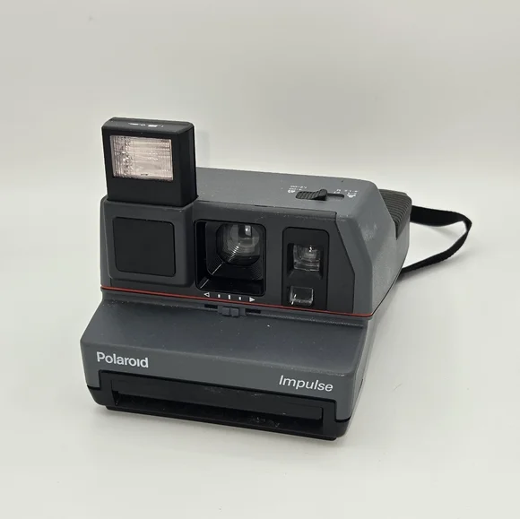 Vintage Polaroid‎ Impulse Instant Film Camera and Strap UNTESTED