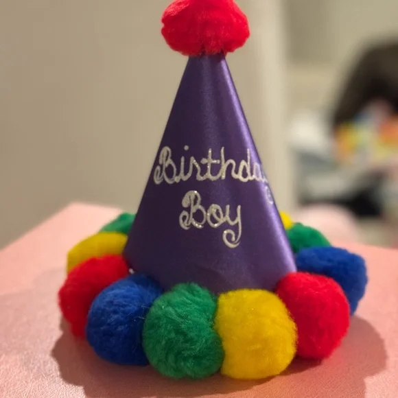 Colorful Birthday Boy Party Hat