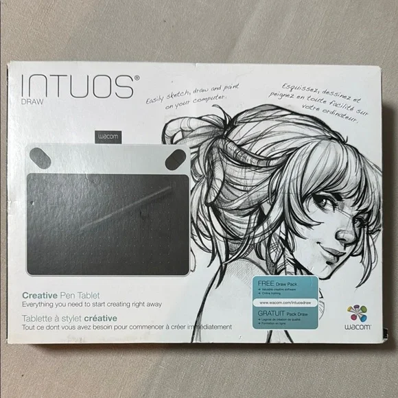 Intuos Draw Creative Pen Tablet - Black