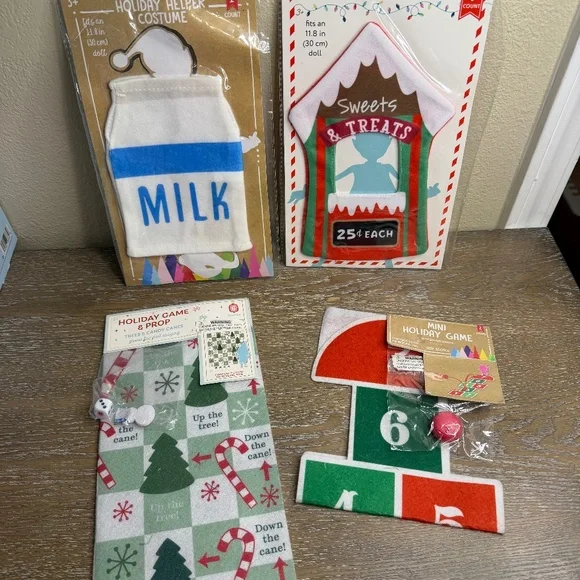 4 Target 2022 Holiday Helper Elf Costume Outfits/ Games