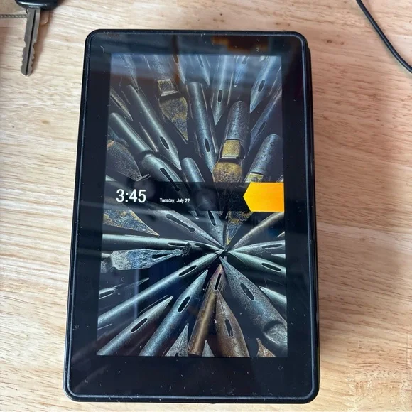 Amazon Kindle Fire Tablet 8GB Tested Working Black DO1400