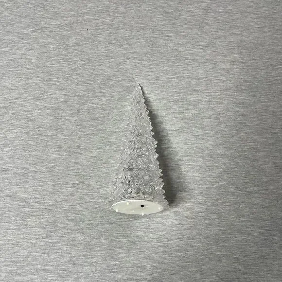 Target Clear Acrylic LED Light Christmas Cone Tree