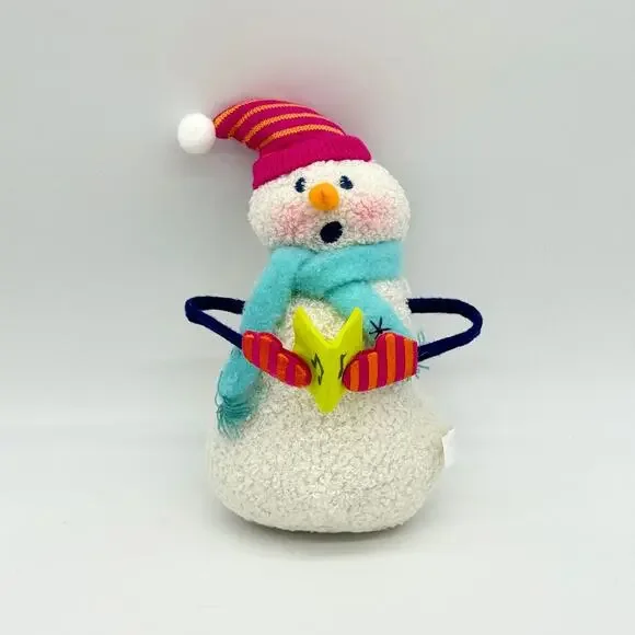 Target Singing Caroling Plush Snowman Christmas 2024 NEW
