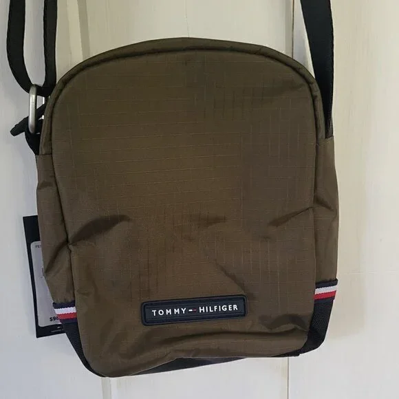 Tommy Hilfiger Nylon Reporter CrossbodyTravel Bag