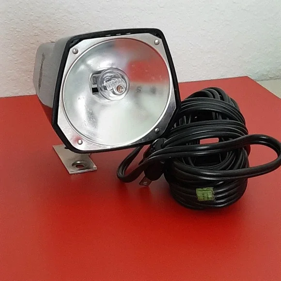 GE Flood Beam Movie Light Model MG 650w tested working bulb photography
