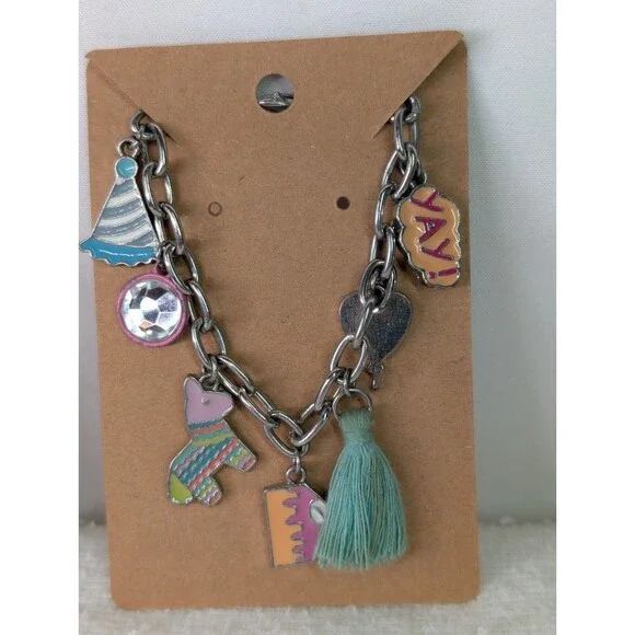 Girls 7 pack Charms Bracelet Set - Cat & Jack