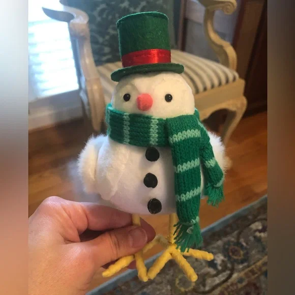 New 2022 Target Holiday Christmas Snowman Freezy Collectors Bird