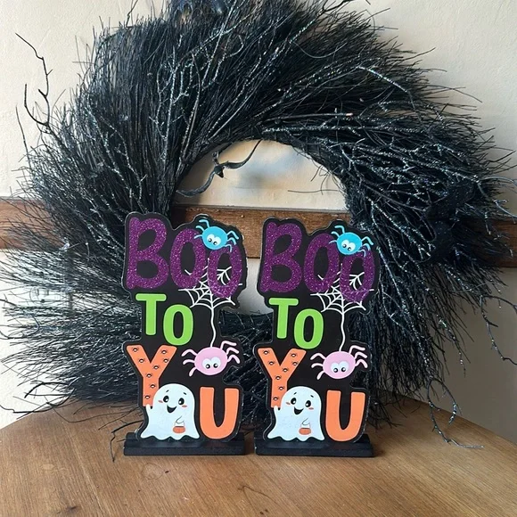 Target Halloween boo to you tabletop decor (2)