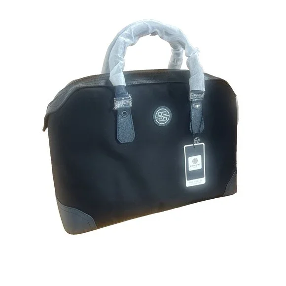 Bolvaint Paris Ivens Travel Bag 100% Leather/Nylon NEW Original Packaging $2900