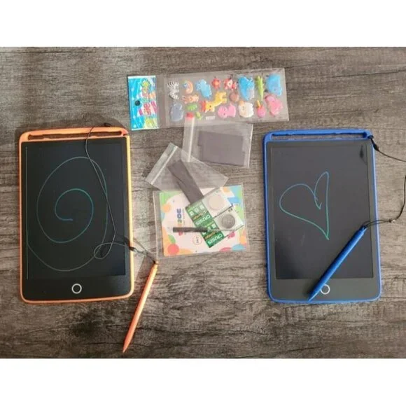 New 2 Pack LCD Writing Tablet, Colorful Screen Doodle Board 8.5 Inch Drawing Tab