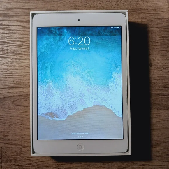 Apple iPad with White Bezel