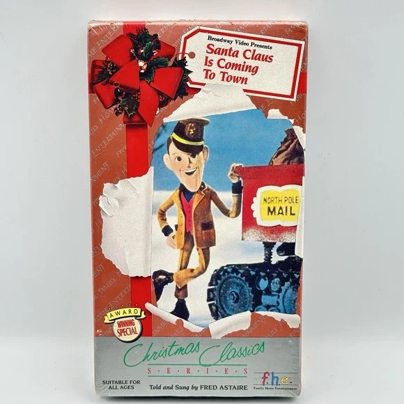 Santa Claus is Coming to Town - Christmas Classics 1989 VHS FHE Award Winning