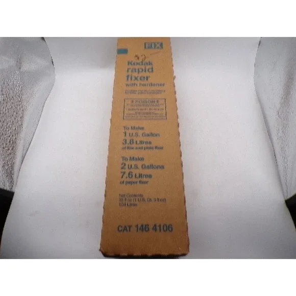 Kodak Rapid Fixer with Hardener 1 Gallon Film 2 Gallon Paper CAT 146 4106 NOS